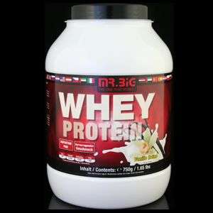 Mr. Big – the one that works   Whey Protein 750g Dose  