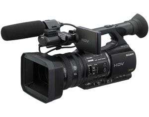 Sony HVR   Z5 profes. HD Camcorder mit silver support  