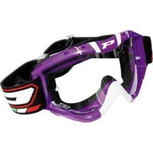  Pro Grip 3400 Duo Race Line Goggles   Purple: Automotive