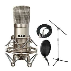  CAD GXL2400 Mic Set Shockmount Cable JamStand Filter 