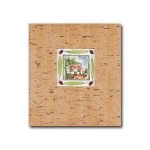  C.R. Gibson Tuscan Tile Recipe Organizer, 4 x 6 Inch 