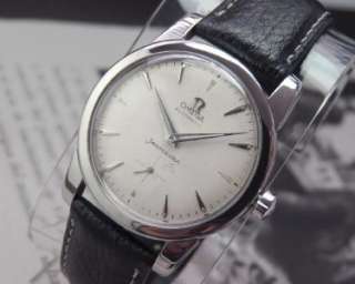 VINTAGE RARE OMEGA SEAMASTER 1950s ALL STEEL AUTOMATIC MENS WATCH 