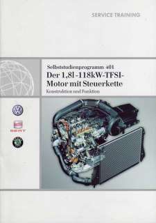 SSP 401 AUDI TT 8J Motor 1,8L 118kW TFSI Handbuch BYT  