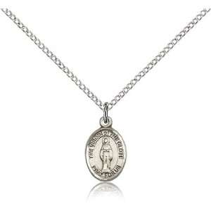  Sterling Silver Virgin Of The Globe Pendant Jewelry