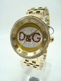 Dolce & Gabbana D&G Uhr Prime Time gold big DW0379  