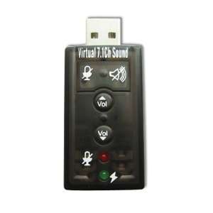   : USB 2.0 to 3d Audio Sound Card Adapter Virtual 7.1 CH: Electronics