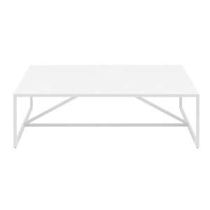  Strut Square Coffee Table in White by Blu Dot: Home 