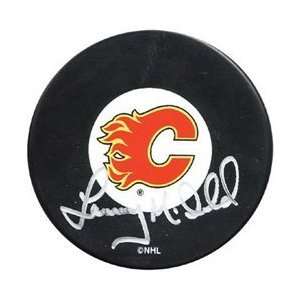  Frozen Pond Calgary Flames Lanny McDonald Autographed Puck 