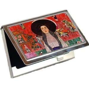   Bloch Bauer By Gustav Klimt Business Card Holder: Office Products