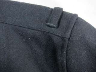   298 John Varvatos Black Heavy Wool Cashmere Slim Fit Shirt S 15.5x34