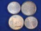 Canada 1973 Olympic silver proof coins set 4 pcs   