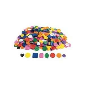  Bright Craft Buttons   1 lb. Arts, Crafts & Sewing