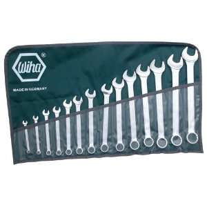  Wiha 40088 Roll Up Combination Wrench Set, 14 Piece