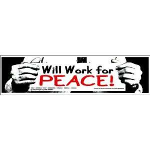  Will Work for Peace Automotive