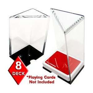   Acrylic Discard Holder With Top Smooth Rounded Edges: Home & Kitchen