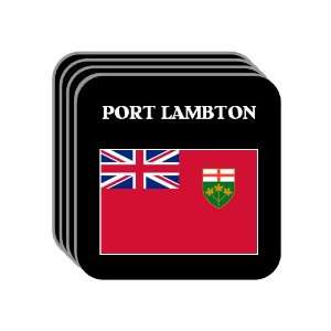 Ontario   PORT LAMBTON Set of 4 Mini Mousepad Coasters