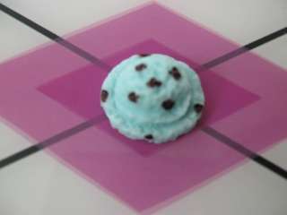 Flexible Polymer Clay Resin Push Mold donut ice cream cupcake fruit 