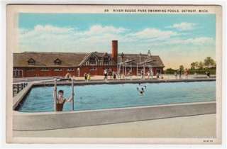 River Rouge Park   Swimming Pool   Detroit MI  