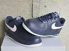 Nike Air Force 1 One Low Obsidian Navy Blue White Leather Sz 11.5 new 