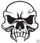 Angry Fang Ape Skull decal sticker custom graphic