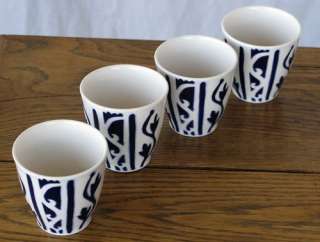   Toyotoki Japan Porcelain Ceramic Pottery Tea Sake Cups Japanese  