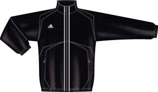 New Adidas BG Clima Lite WU Jacket Black/White Men  