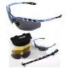 Rapid Eyewear Ace Polarisierte Sport Sonnenbrille mit Wechselgläsern 