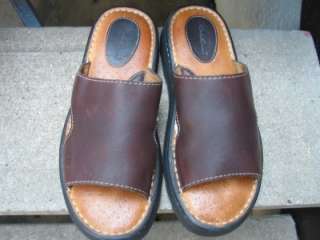 Eddie Bauer Used Brown Slides Shoes Sandals 10  