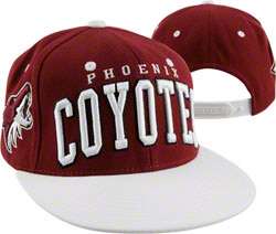 Phoenix Coyotes Maroon Super Star Snapback Hat 
