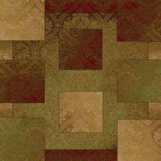   Eloquence Dark Gold 8 ft. Square Area Rug 223571 at The Home Depot