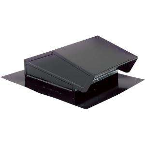 Broan Roof Cap Black Steel for 3 1/4 in. x 10 in. or up to 8 in. Round 