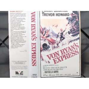 Von Ryans Express Frank Sinatra  VHS