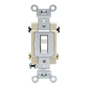 20 Amp 4 Way White Preferred Toggle Switch R62 0CSB4 2WS at The Home 