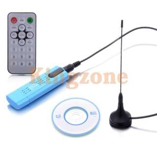 New Blue Digital DVB T HDTV USB TV Tuner Stick Recorder Receiver K 