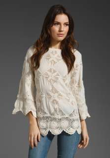 FREE PEOPLE Free Love Tunic in Ivory  