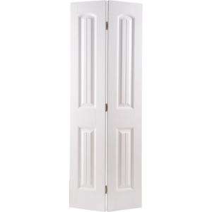   80 In. Composite White 2 Panel Bi Fold Door 97055 