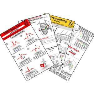 EKG Basic Set Professional, Medizinische Taschen Karte  