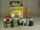 Leica IIIF RED DIAL CAMERA ELMAR 50mm LENS leica IIIf