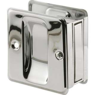 Prime Line Chrome Plated Pocket Door Passage Pull (N 7085) from The 