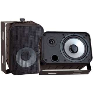 Pyle Pd wr50b 6 1/2 Indoor/outdoor Waterproof Speakers (pdwr50b 