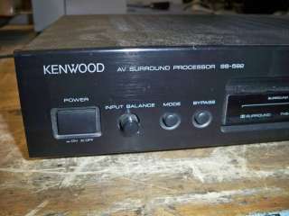 Kenwood SS 592 AV Surround Processor in Box  