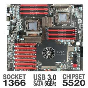 EVGA 270 WS W555 A1 Classified SR 2 Motherboard   Intel 5520 Chipset 