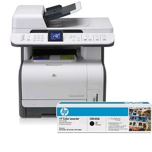 HP Color LaserJet CM1312 MFP Printer, HP Color LaserJet CB540A Black 