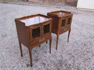 Pair of Henry Fuldner & Sons Louis XV Style Bedside Cabinets  