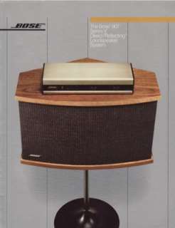 Bose 901 Series V Loudspeaker System Brochure  