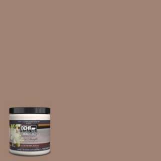 BEHR Ultra 8 oz. Warm Nutmeg Interior/Exterior Paint Tester # ICC 71 