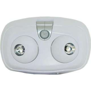   Security Light with Motion Sensor, White LPL775A at The Home Depot