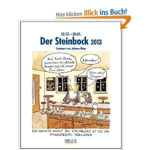 Der Steinbock im Jahr 2013 Cartoon Kalender  Johann Mayr 