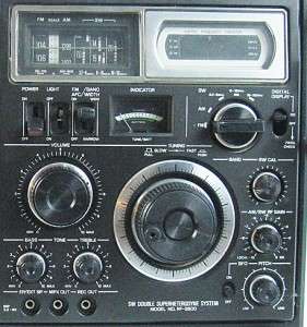 Vintage Panasonic RF 2900 5 Band Shortwave Portable Radio Receiver 
