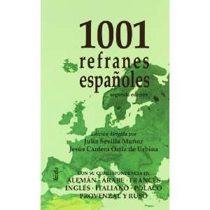 1001 refranes españoles, con su correspondencia en ocho lenguas 